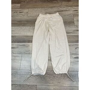 Colsie cream joggers, sweatpants, loungewear pajamas size S